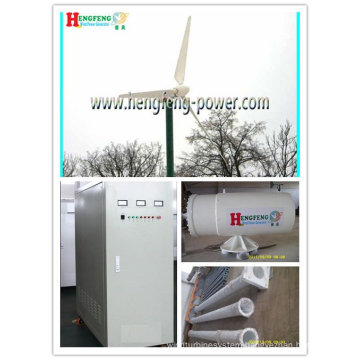 20kw aerogenerator with free stand tower